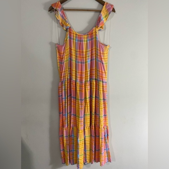 Time and Tru - Flutter Sleeve Midi Dress - Picture 7 of 10